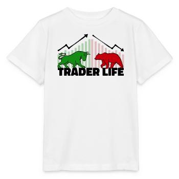 Finanzen Statement Traden - Stanley/Stella Kinder T-Shirt MINI CREATOR  - Weiß - Vorne - Maike (125cm)