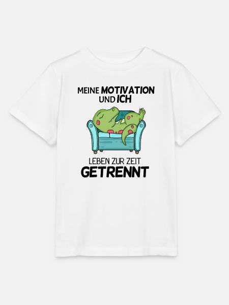 Keine Motivation - Stanley/Stella Kinder T-Shirt MINI CREATOR - Weiß