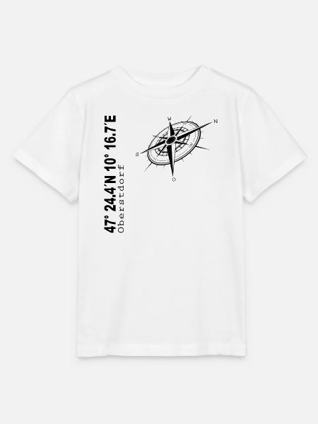 Oberstdorf - Stanley/Stella Kinder T-Shirt MINI CREATOR  - Weiß