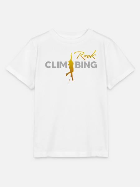 FELSKLETTERN - Stanley/Stella Kinder T-Shirt MINI CREATOR - Weiß