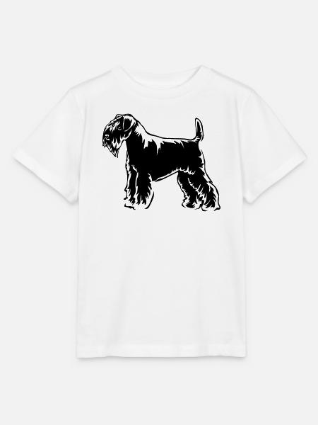 Schnauzer - Stanley/Stella Kinder T-Shirt MINI CREATOR - Weiß