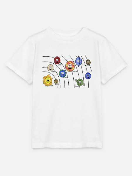 Kids Planeten - Stanley/Stella Kinder T-Shirt MINI CREATOR - Weiß