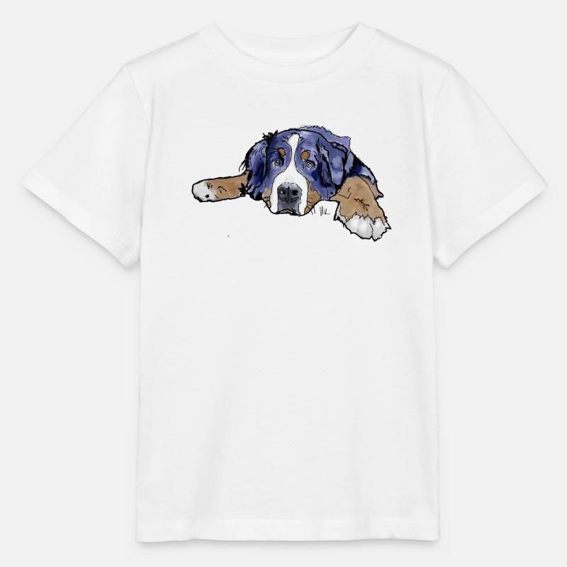 Bouvier bernois - T-shirt bio MINI CREATOR Stanley/Stella Enfant - blanc