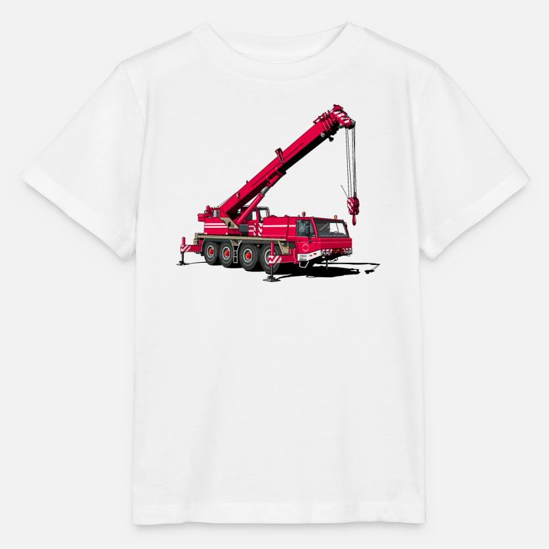 Grue mobile - T-shirt bio MINI CREATOR Stanley/Stella Enfant - blanc