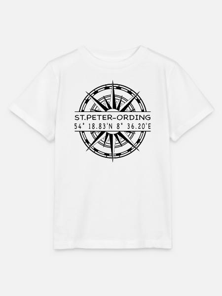 St Peter Ording - Stanley/Stella Kinder T-Shirt MINI CREATOR - Weiß