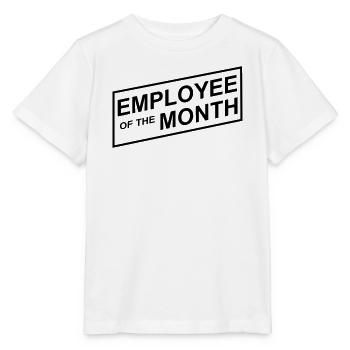 Employé du mois - T-shirt bio MINI CREATOR Stanley/Stella Enfant - blanc - Devant - Maike (125cm)