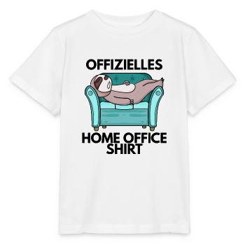 Home Office - Stanley/Stella Kinder T-Shirt MINI CREATOR  - Weiß - Vorne - Maike (125cm)
