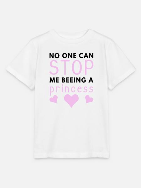 Princess - Stanley/Stella Kinder T-Shirt MINI CREATOR - Weiß