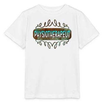 Physiotherapeut - Stanley/Stella Kinder T-Shirt MINI CREATOR  - Weiß - Vorne - Maike (125cm)
