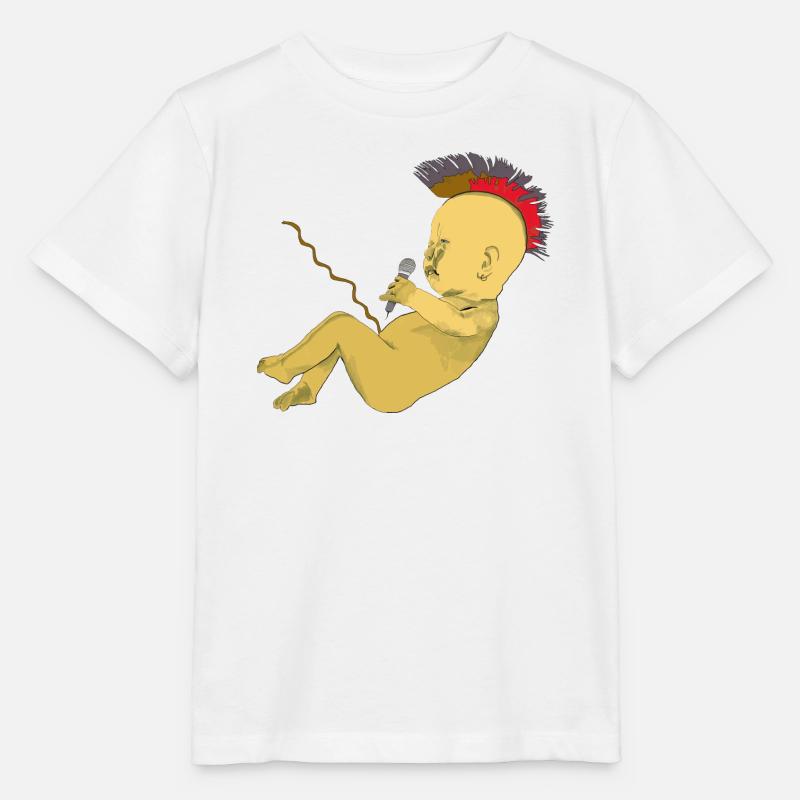 Punk - T-shirt bio MINI CREATOR Stanley/Stella Enfant - blanc