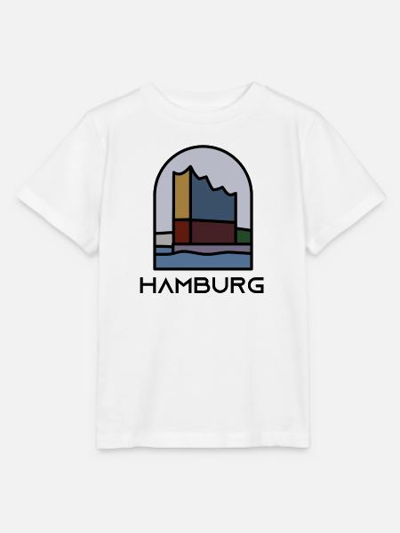 Hamburg - Philharmonie - Stanley/Stella Kinder T-Shirt MINI CREATOR - Weiß