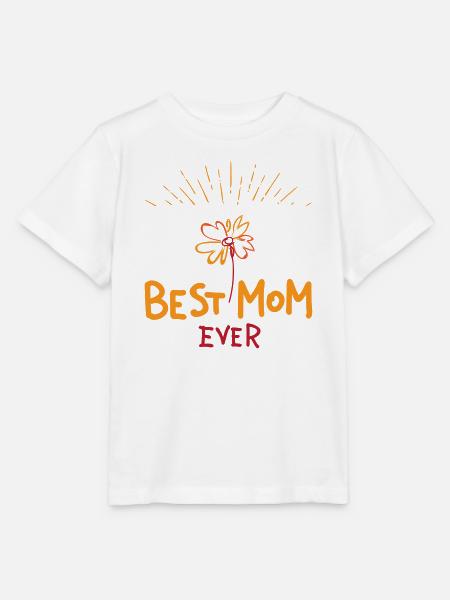 Best Mom ever | Muttertag | Vectorgraphic - Stanley/Stella Kinder T-Shirt MINI CREATOR - Weiß