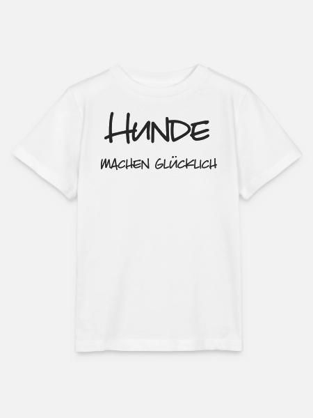 Hunde machen glücklich - Stanley/Stella Kinder T-Shirt MINI CREATOR - Weiß