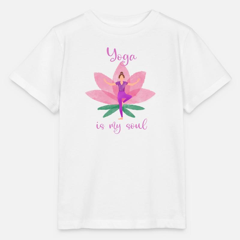 Yoga - T-shirt bio MINI CREATOR Stanley/Stella Enfant - blanc