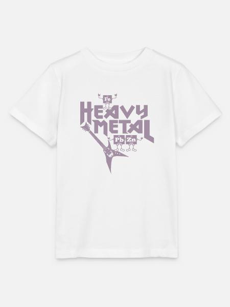 Heavy Metal Funny - Stanley/Stella Kinder T-Shirt MINI CREATOR  - Weiß