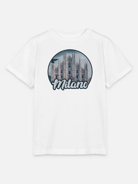 Milano Duomo Skyline - Stanley/Stella Kinder T-Shirt MINI CREATOR - Weiß