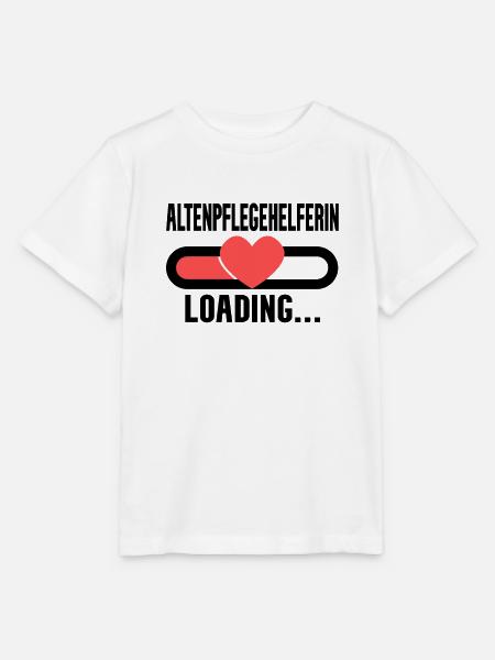 Altenpflegerhelferin Ausbildung - Stanley/Stella Kinder T-Shirt MINI CREATOR - Weiß