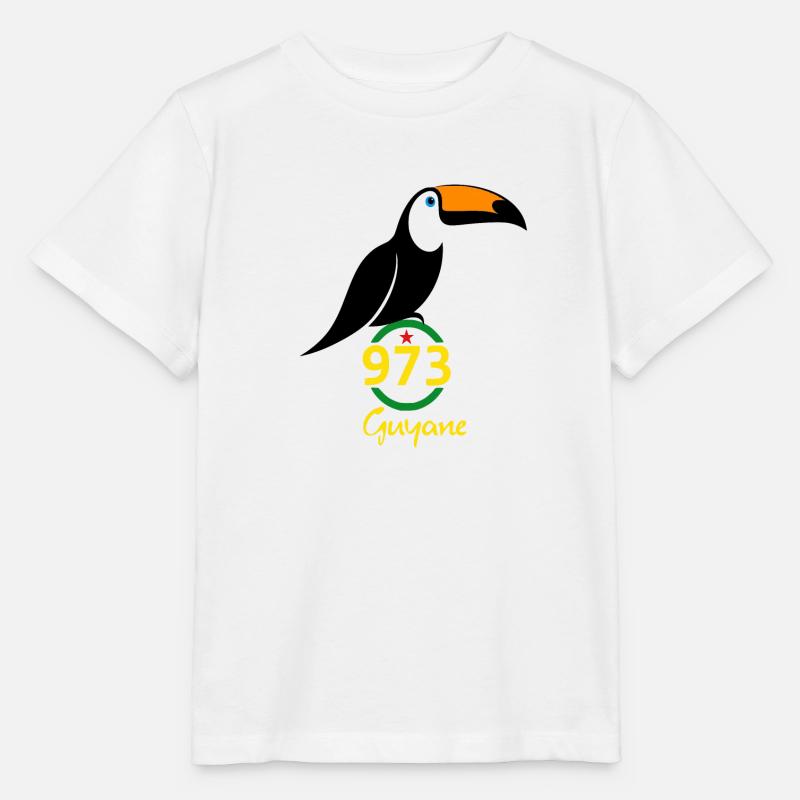 Guyane - T-shirt bio MINI CREATOR Stanley/Stella Enfant - blanc