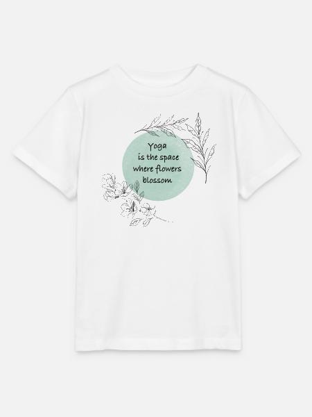 Yoga - Stanley/Stella Kinder T-Shirt MINI CREATOR - Weiß