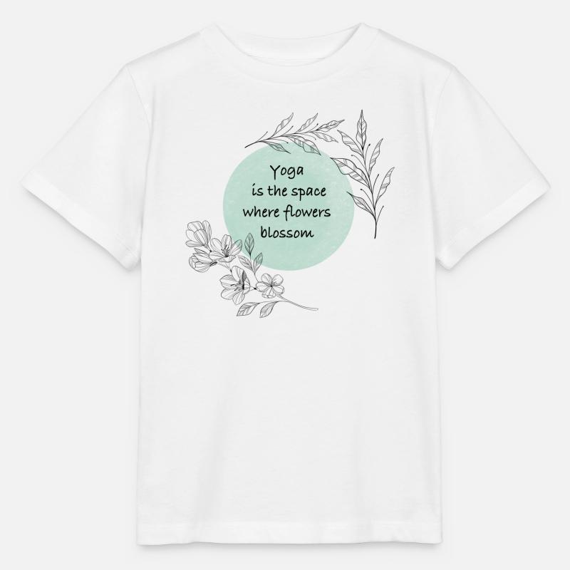 Yoga - T-shirt bio MINI CREATOR Stanley/Stella Enfant - blanc