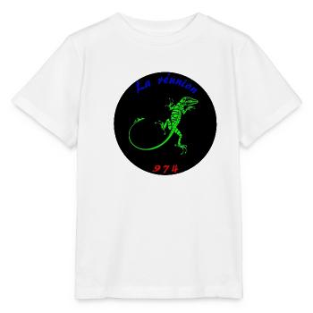 la réunion - T-shirt bio MINI CREATOR Stanley/Stella Enfant - blanc - Devant - Maike (125cm)