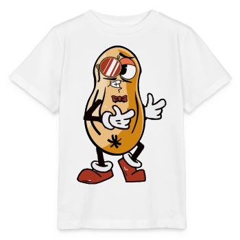 Cool peanut - Stanley/Stella MINI CREATOR Kids’ T-Shirt - white - Front - Maike (125cm)