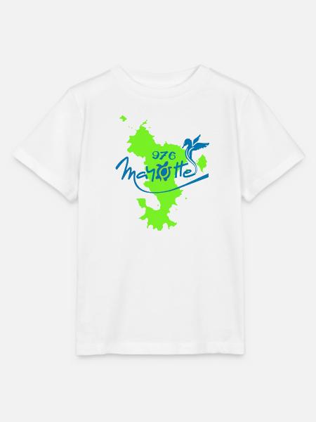 Mayotte - Stanley/Stella Kinder T-Shirt MINI CREATOR - Weiß