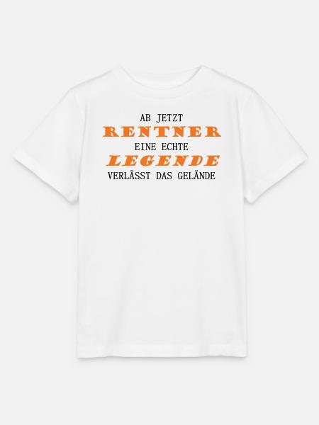 Rentner Legende - Stanley/Stella Kinder T-Shirt MINI CREATOR - Weiß