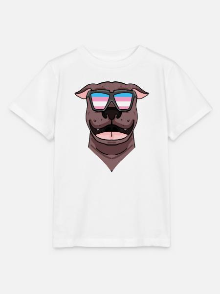 American HUnd - Stanley/Stella Kinder T-Shirt MINI CREATOR  - Weiß