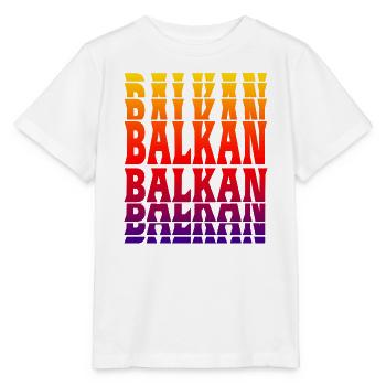 Balkan Design - Stanley/Stella Kinder T-Shirt MINI CREATOR  - Weiß - Vorne - Maike (125cm)