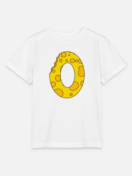 Buchstabe O - Stanley/Stella Kinder T-Shirt MINI CREATOR - Weiß