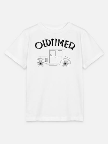 Oldtimer Design - Classic Cars - Stanley/Stella Kinder T-Shirt MINI CREATOR - Weiß