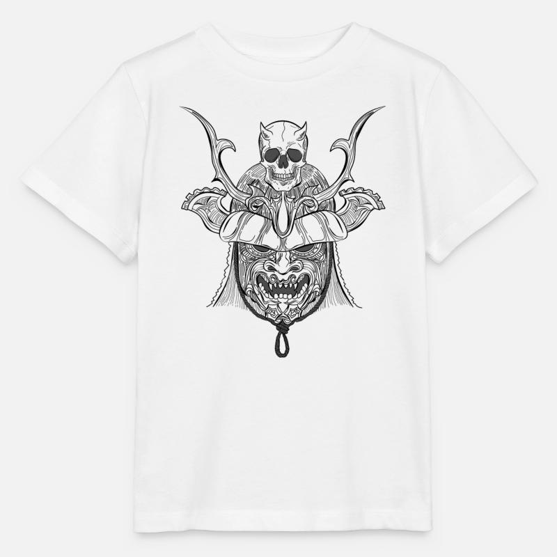 SAMURAI ver 2 - Stanley/Stella Kinder T-Shirt MINI CREATOR  - Weiß