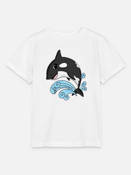 Schwertwal - Stanley/Stella Kinder T-Shirt MINI CREATOR - Weiß