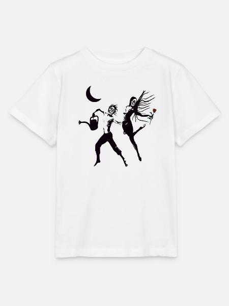 Skelette Tanzen mit Liebe - Stanley/Stella Kinder T-Shirt MINI CREATOR - Weiß