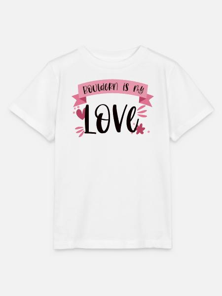 Bouldern Klettern Boulderin Berge Geschenk - Stanley/Stella Kinder T-Shirt MINI CREATOR  - Weiß