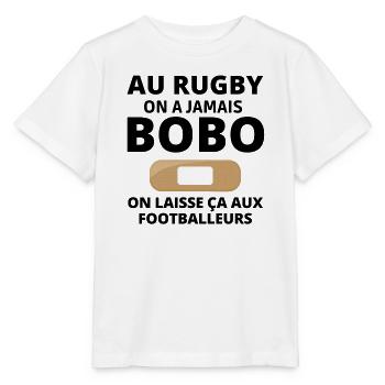 Rugby, Rugby-Sport, Rugby-Humor, Rugby-Fan - Stanley/Stella Kinder T-Shirt MINI CREATOR  - Weiß - Vorne - Maike (125cm)