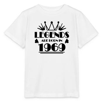 1969 - Born 1969 - Stanley/Stella MINI CREATOR Kids’ T-Shirt - white - Front - Maike (125cm)
