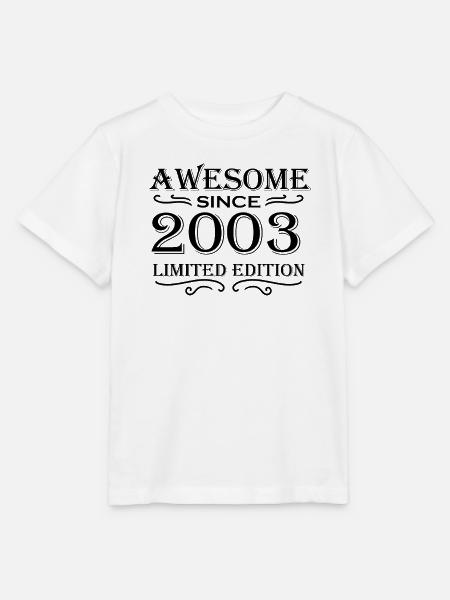 2003 - Jahrgang 2003 - Stanley/Stella Kinder T-Shirt MINI CREATOR - Weiß