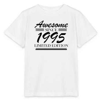 1995 - Jahrgang 1995 - Fantastisch seit 1995 - Stanley/Stella Kinder T-Shirt MINI CREATOR  - Weiß - Vorne - Maike (125cm)