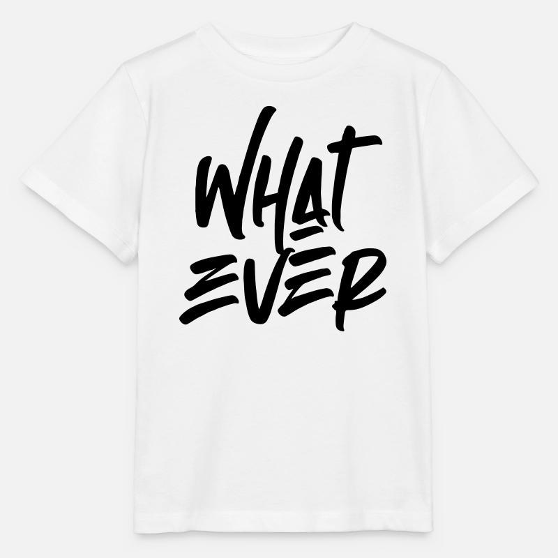 Whatever - Stanley/Stella MINI CREATOR Kids’ T-Shirt - white