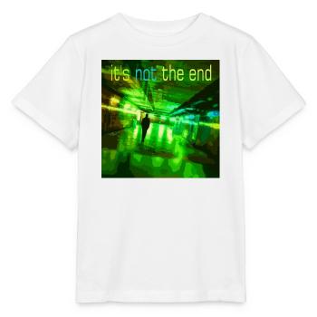 Es ist nicht das Ende Neon Tunnel - Stanley/Stella Kinder T-Shirt MINI CREATOR  - Weiß - Vorne - Maike (125cm)