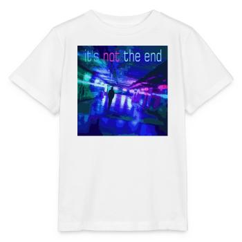 Ce n’est pas la fin Neon Tunnel - T-shirt bio MINI CREATOR Stanley/Stella Enfant - blanc - Devant - Maike (125cm)