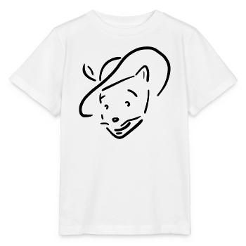 chat botté - T-shirt bio MINI CREATOR Stanley/Stella Enfant - blanc - Devant - Maike (125cm)
