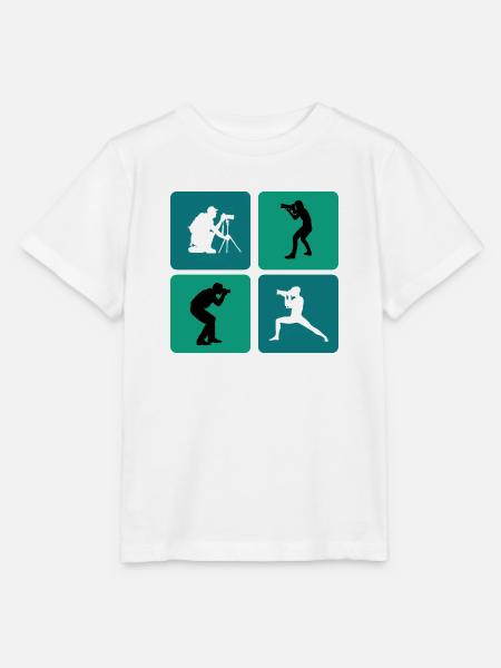 Fotograf Design - Stanley/Stella Kinder T-Shirt MINI CREATOR - Weiß