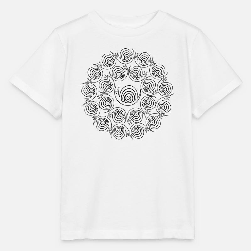 Cercles à vis - T-shirt bio MINI CREATOR Stanley/Stella Enfant - blanc