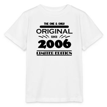 2006 - Baujahr 2006 - Jahrgang 2006 - Stanley/Stella Kinder T-Shirt MINI CREATOR  - Weiß - Vorne - Maike (125cm)