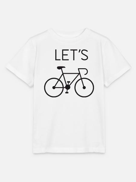 Let's Cycling - Stanley/Stella Kinder T-Shirt MINI CREATOR - Weiß