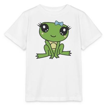 Frau Frosch - Stanley/Stella Kinder T-Shirt MINI CREATOR  - Weiß - Vorne - Maike (125cm)