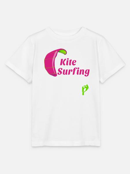 Kitesurfen - Stanley/Stella Kinder T-Shirt MINI CREATOR  - Weiß